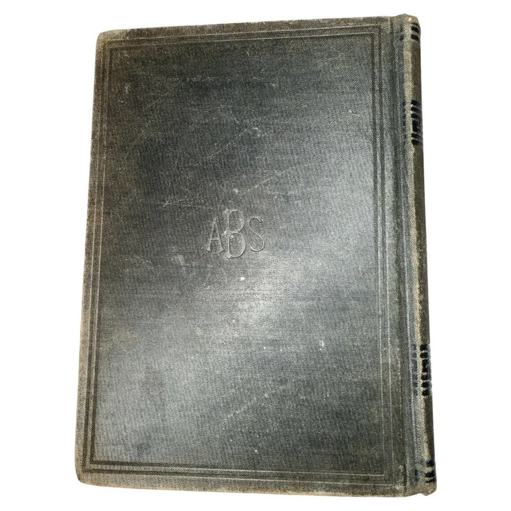 Antique Swedish Bible 1897 Hardback American Bible Society‎ Old New Testament